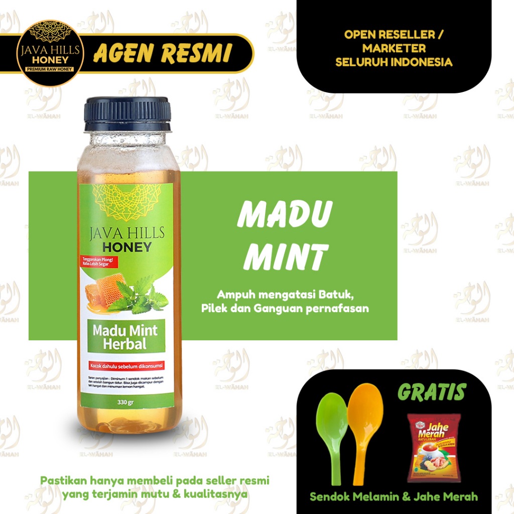 

Madu Mint Java Hills Javahills Honey Batuk Berdahak Kering Pilek Dan Flu Herbal Sinusitis Ori Ampuh