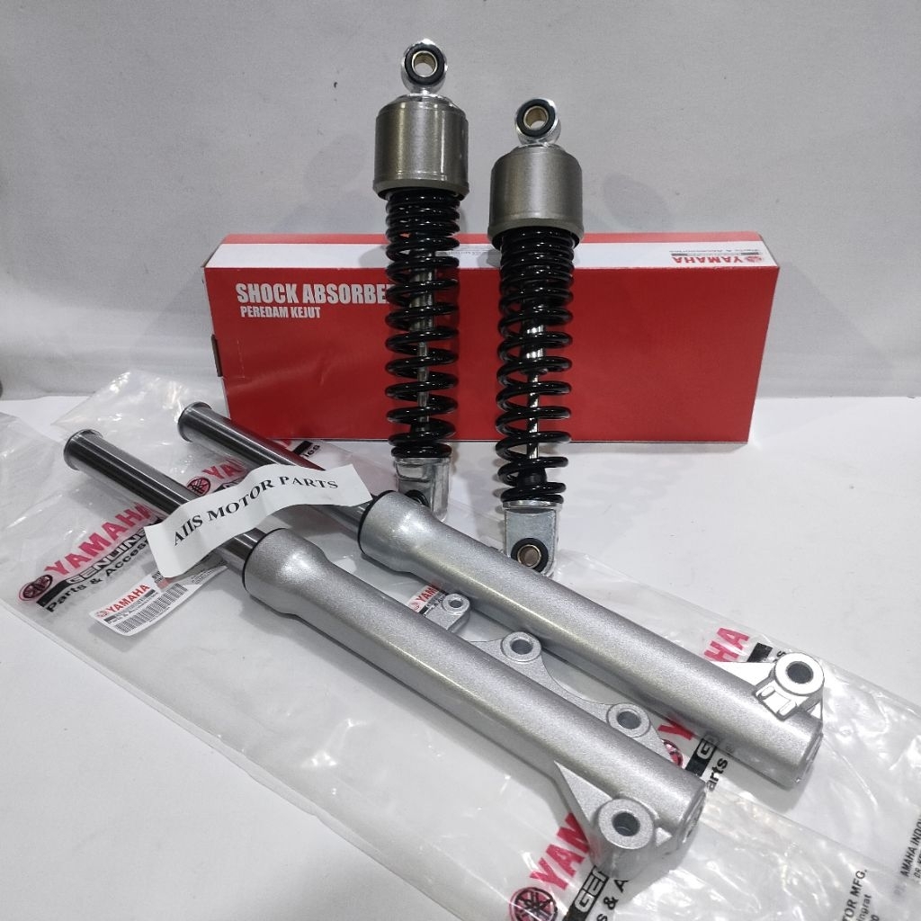 AS+ TABUNG SHOCK DEPAN BELAKANG SET JUPITER Z JUPITER Z BURHAN FIZR VEGA R LAMA