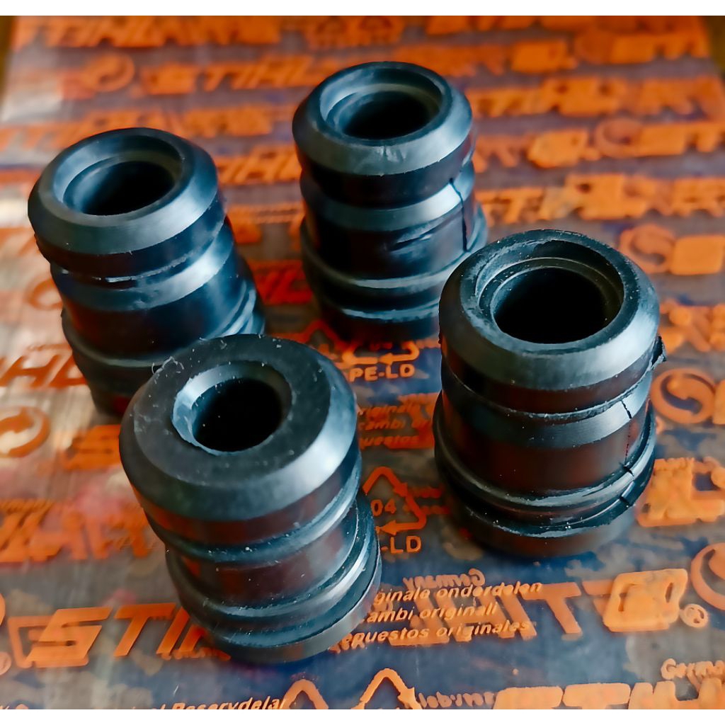 KARET BODY DAMPER SET CHAINSAW 250 ISI 4PCS MESIN PEMOTONG KAYU
