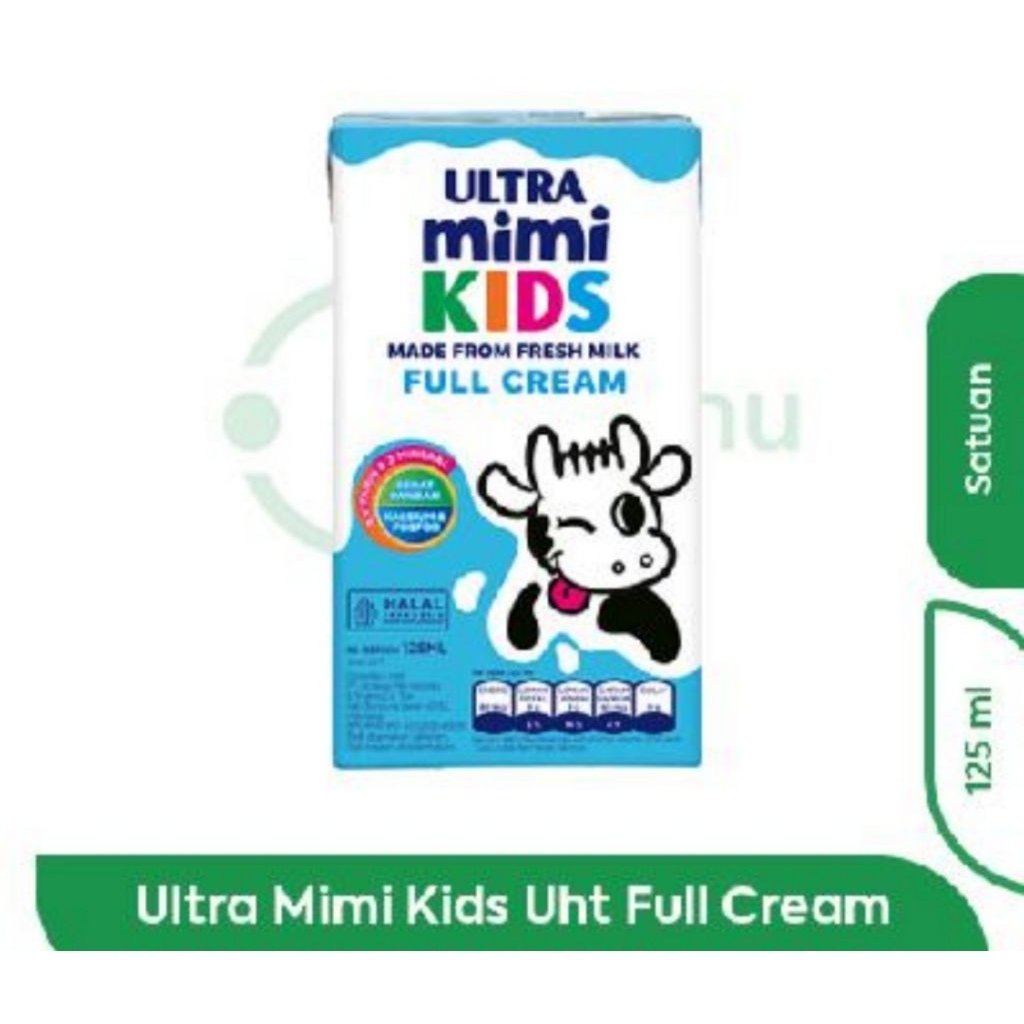 

ULTRA MIMI KIDS UHT FULL CREAM 125ml