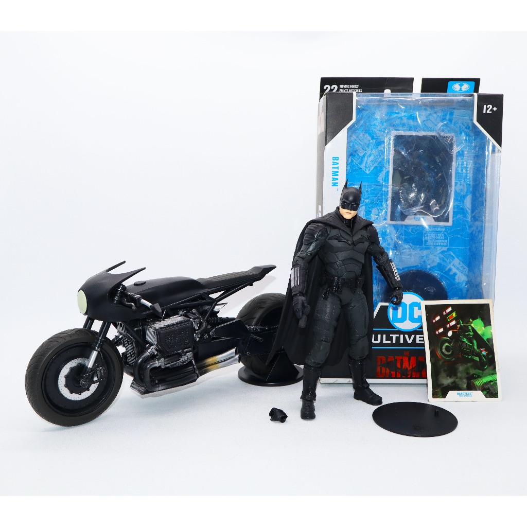 McFarlane MCF The Batman Batman Batcycle Set