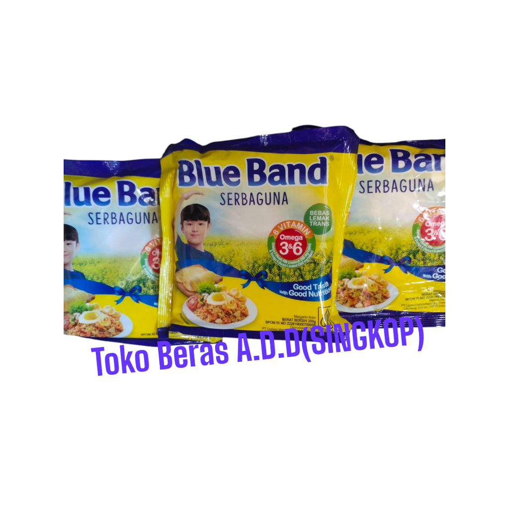 

Blue Band Serbaguna 200gr dan Blue Band Cake & Cookie 200gr