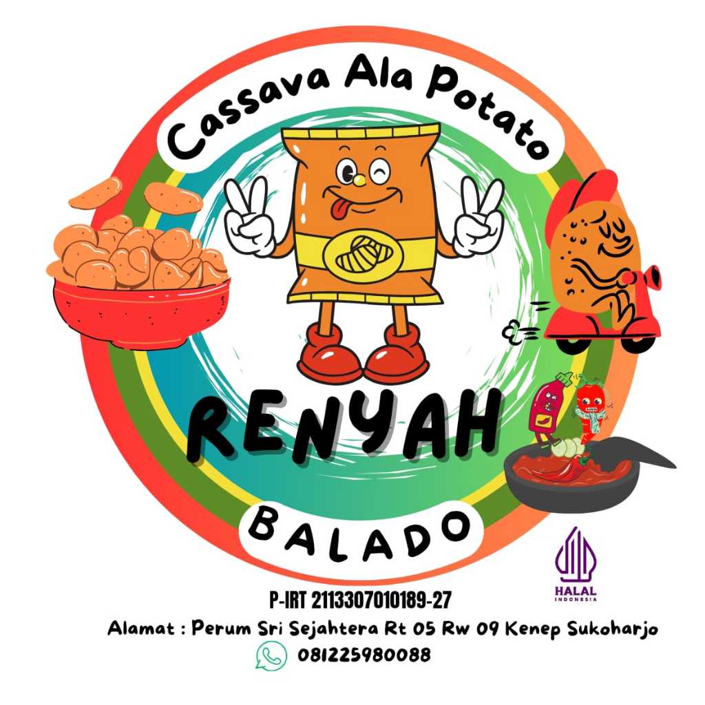 

keripik singkong ala kentang rasa balado
