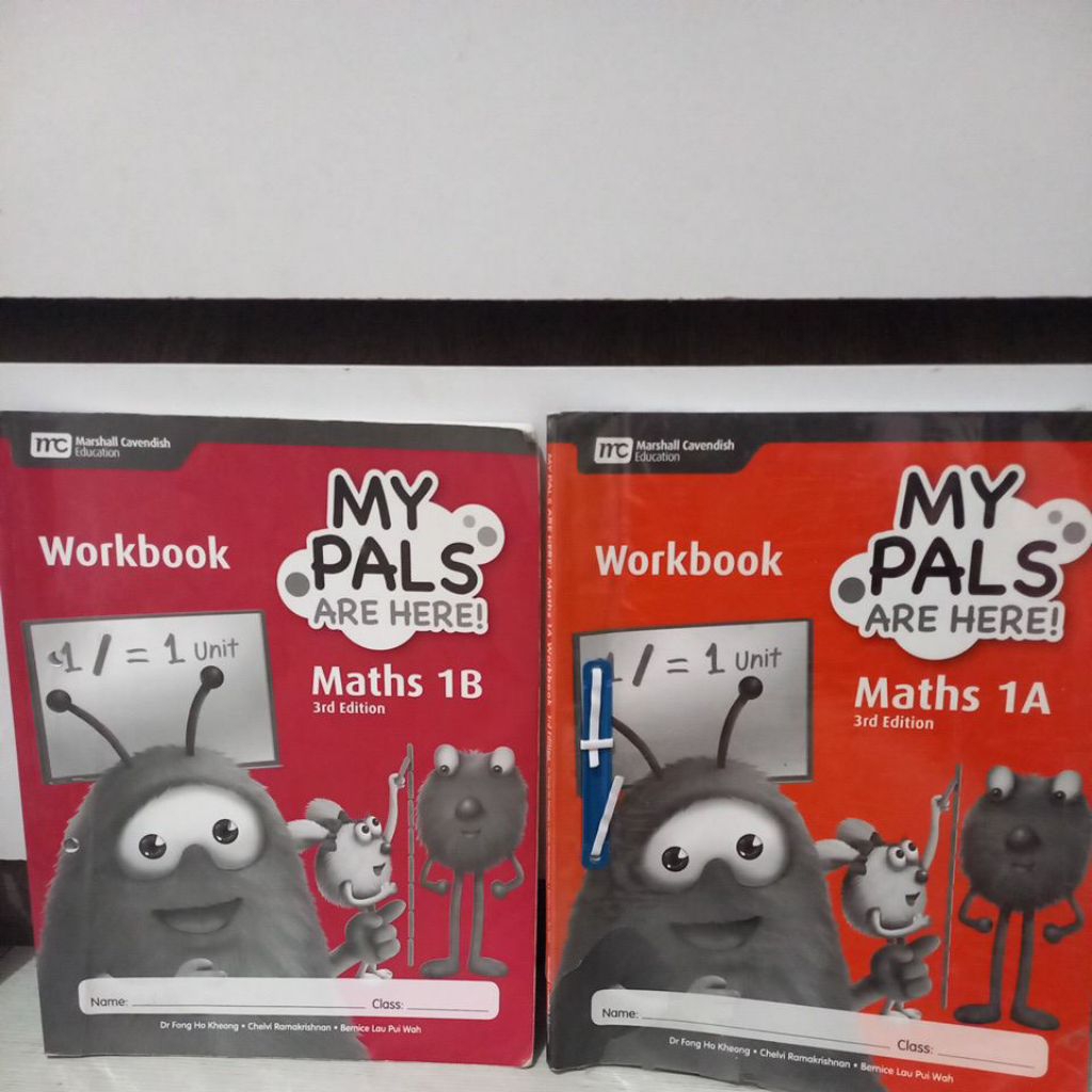 My Pals Math Workbook 3rd edition 1A & 1B
