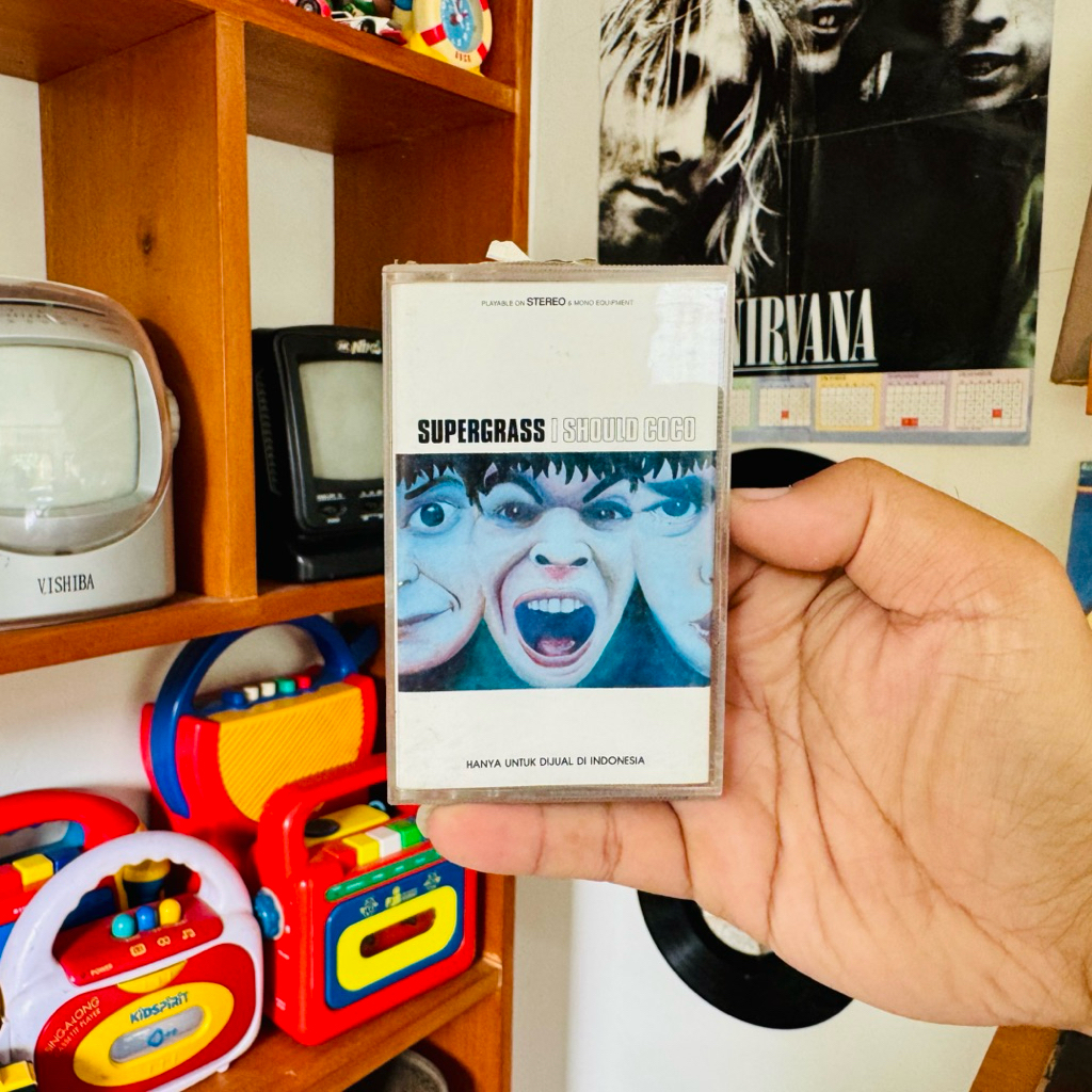 Kaset Pita / Tape / Walkman Supergrass I Should Coco Original 100% Berfungsi / Tested Indonesia Luar