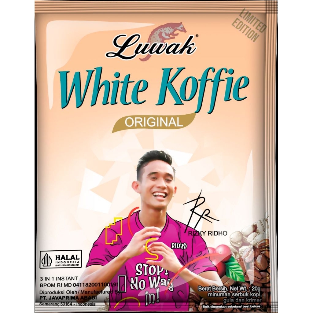 

Luwak White Koffie Original Rcg 10x20gr