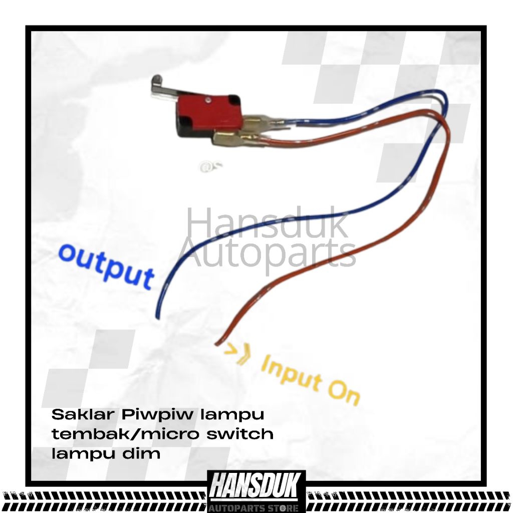 Micro Switch || Saklar piwpiw || Saklar dim lampu tembak