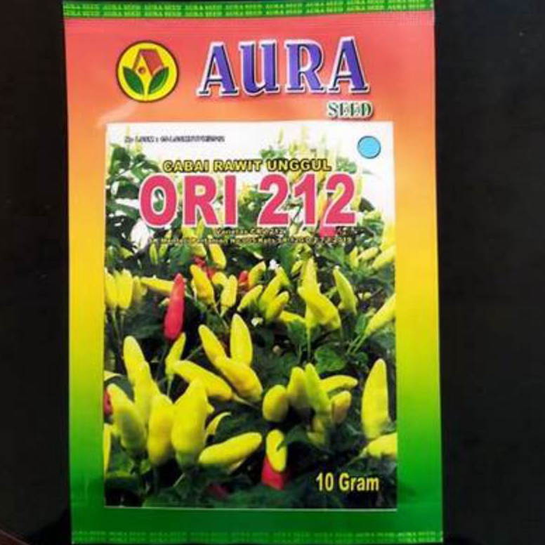 KODE V94J 9  Benih Cabe Rawit Merah ORI 212 by Auraseed Indonesia 1 gram  ORI 212 Benih Cabe Viral