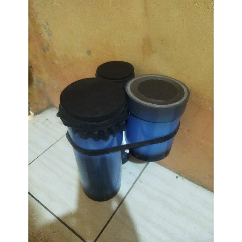 KODE W13H kendang paralon terlaris termurah gendang koplo mainan anak