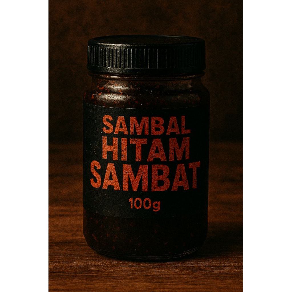 

Sambal Hitam Pedas Gurih – Sambal Tahan Lama, Cocok Nasi, Mie, Gorengan - Sambal Nasi Bebek Madura