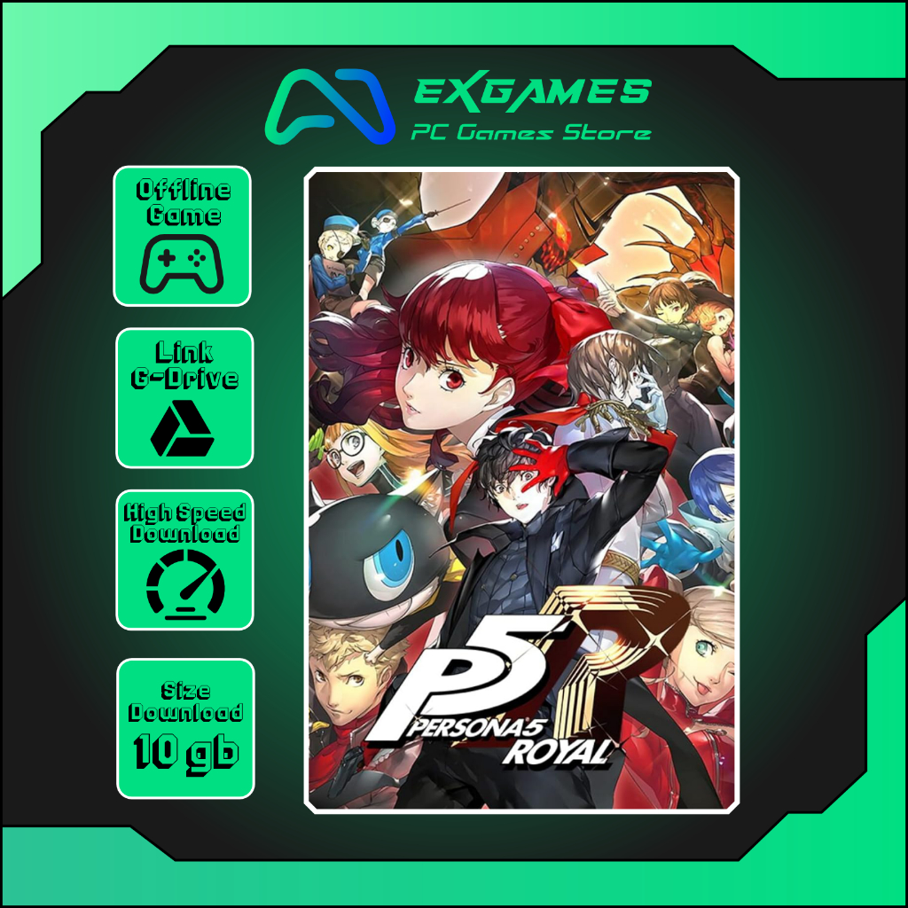 Persona 5 Royal With NS Emulator | Game Offline Seru PC Dan Laptop Buy 1 Get 1