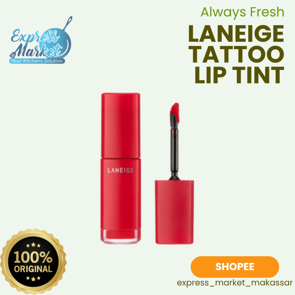 Laneige Tattoo Lip Tint Original EXP 2026 Lip Gloss Lipstick Lip Cream Lip Balm