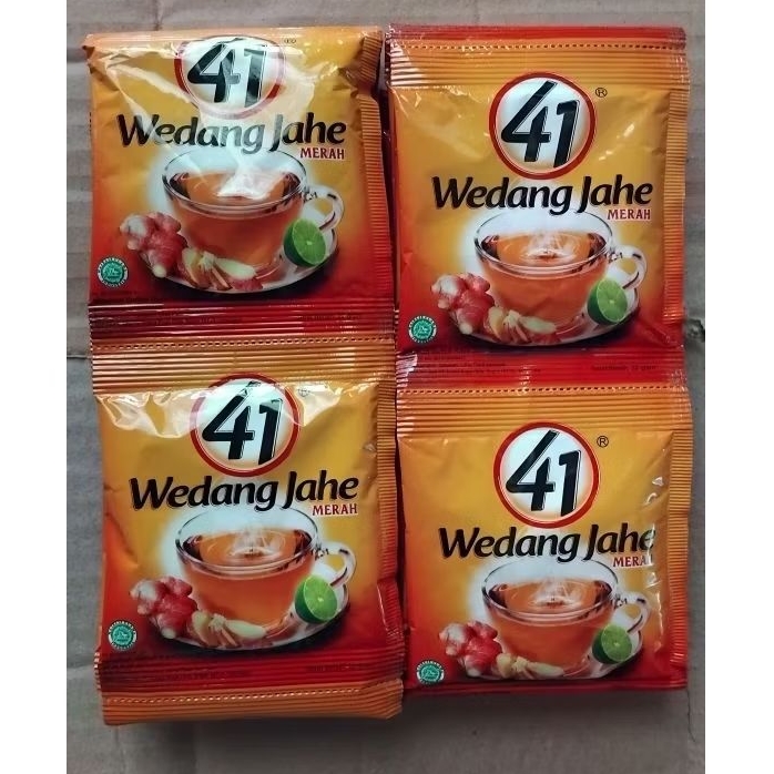 

Wedang Jahe 41 Minuman Herbal isi 10