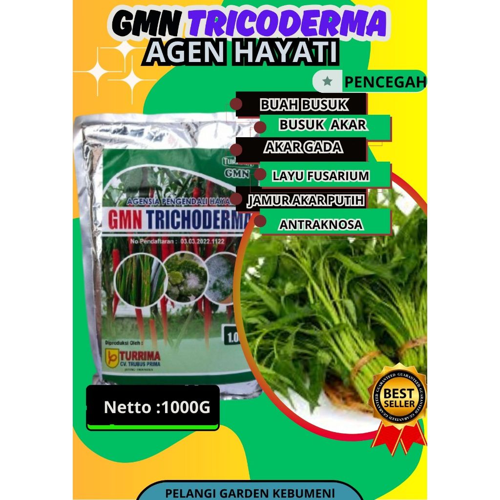 TERLARIS  Trichoderma Sp, Trichoderma Sebagai Biofertilizer Isi 1kg