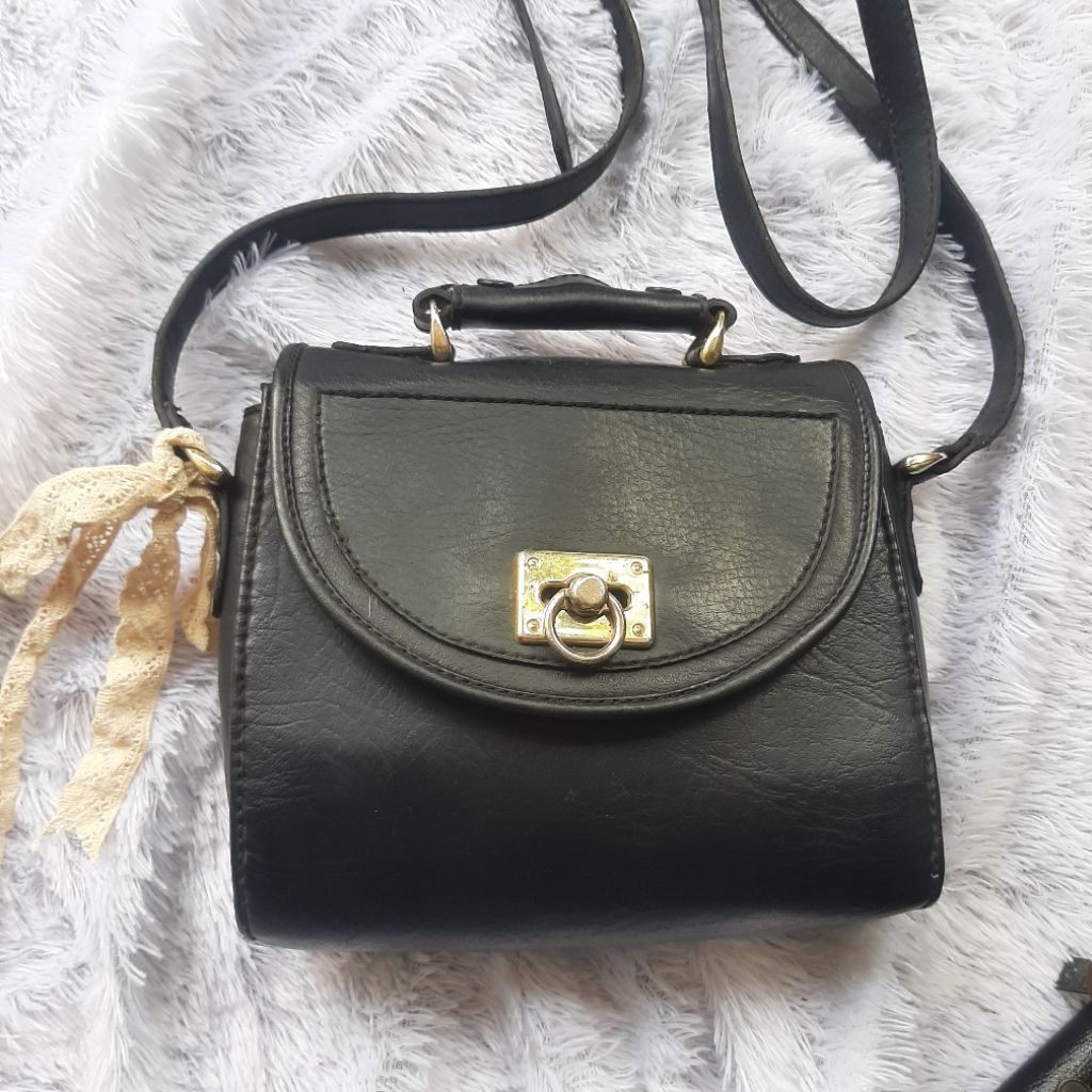 Tas vintage tas slempang vintage tas preloved