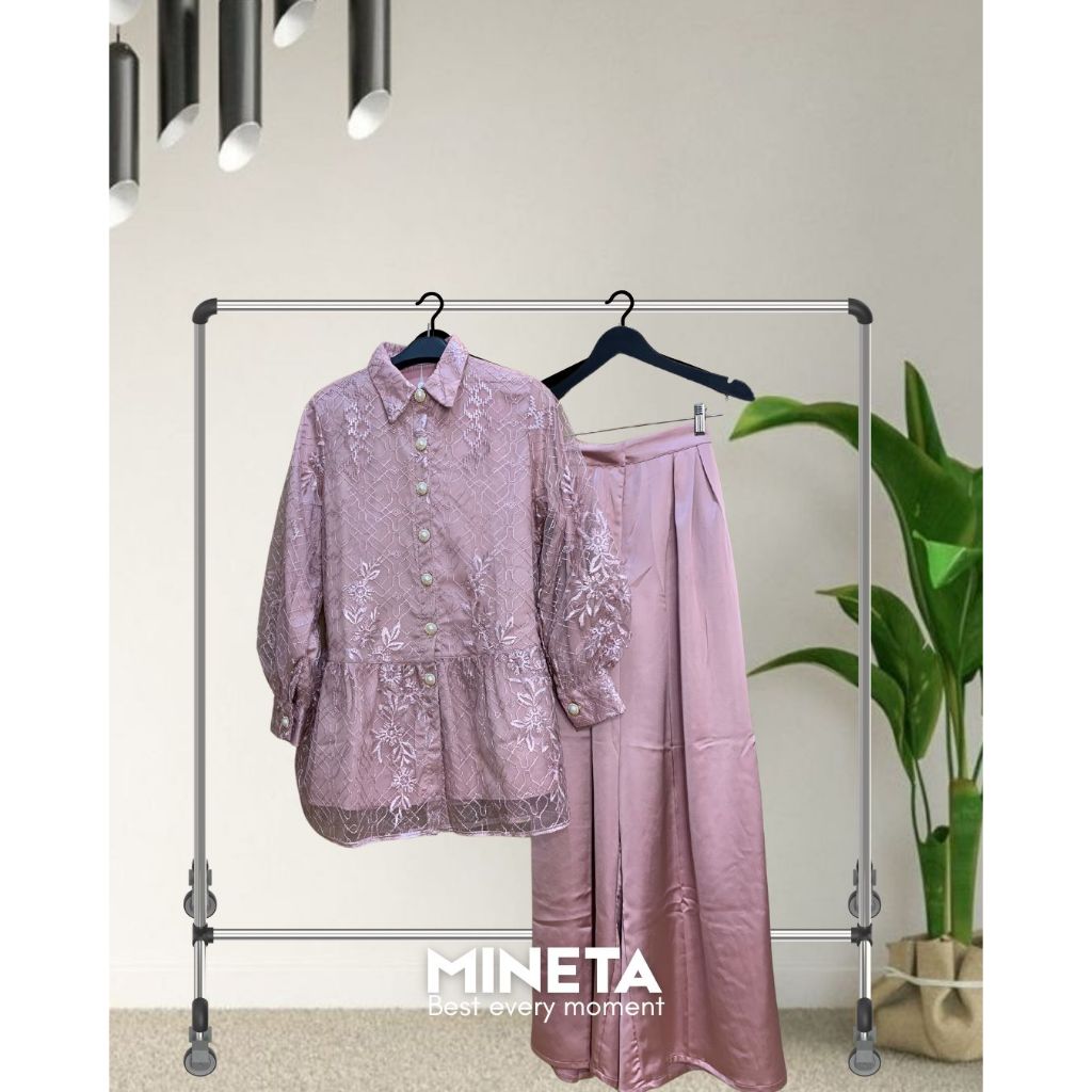 Mineta Set by MDLY - One set Wanita Setelan Wanita Terbaru Setelan MDLY Setcel Wanita Setelan Rok Wa
