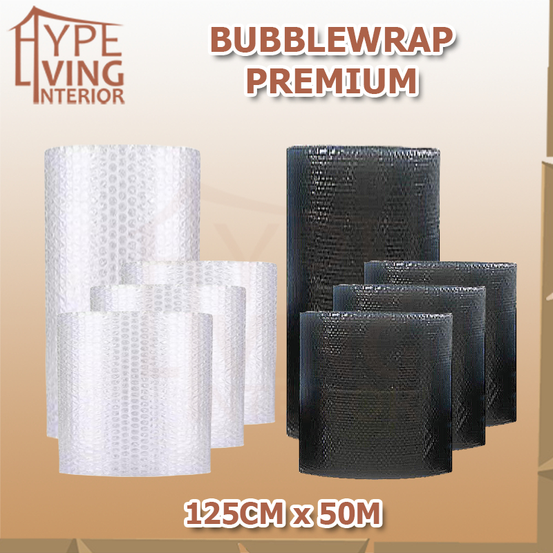 

[HYPE LIVING] Bubblewrap 3,3KG Kebutuhan Packing Kemasan Premium Termurah/125CM X 50M