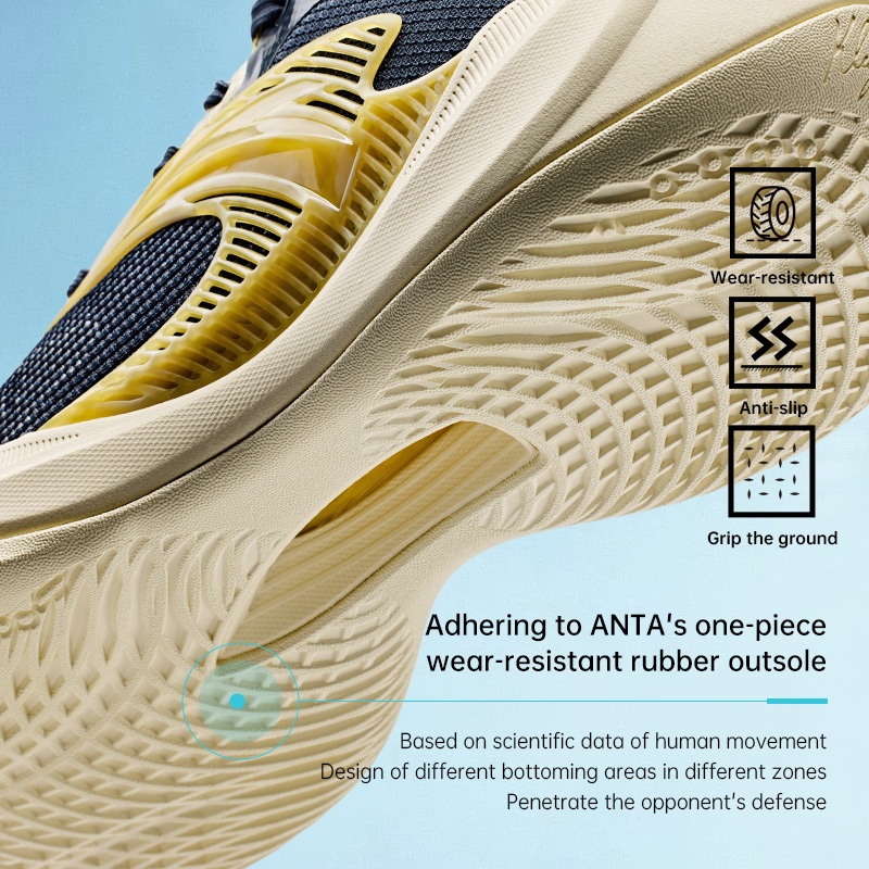 NEW PRODUCT ANTA KT LIGHT CAVALRY 9 SEPATU BASKET PRIA SPORTS SNEAKERS MEN BASKETBALL SHOES