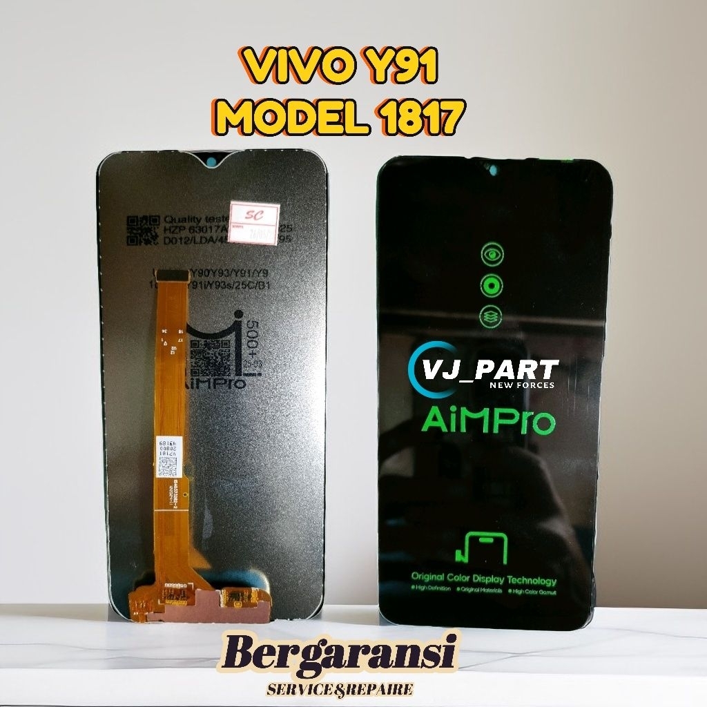 Lcd Touchsreen Ts Fulset Vivo Y91 Model 1817