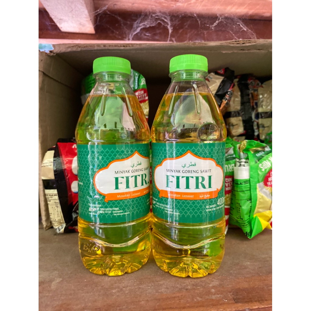 

Minyak Goreng Fitri 400ml 1slop isi 12pcs - Kemasan Premium