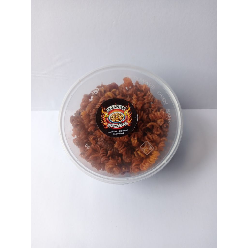 

makaroni sepiral/pluntir pedas