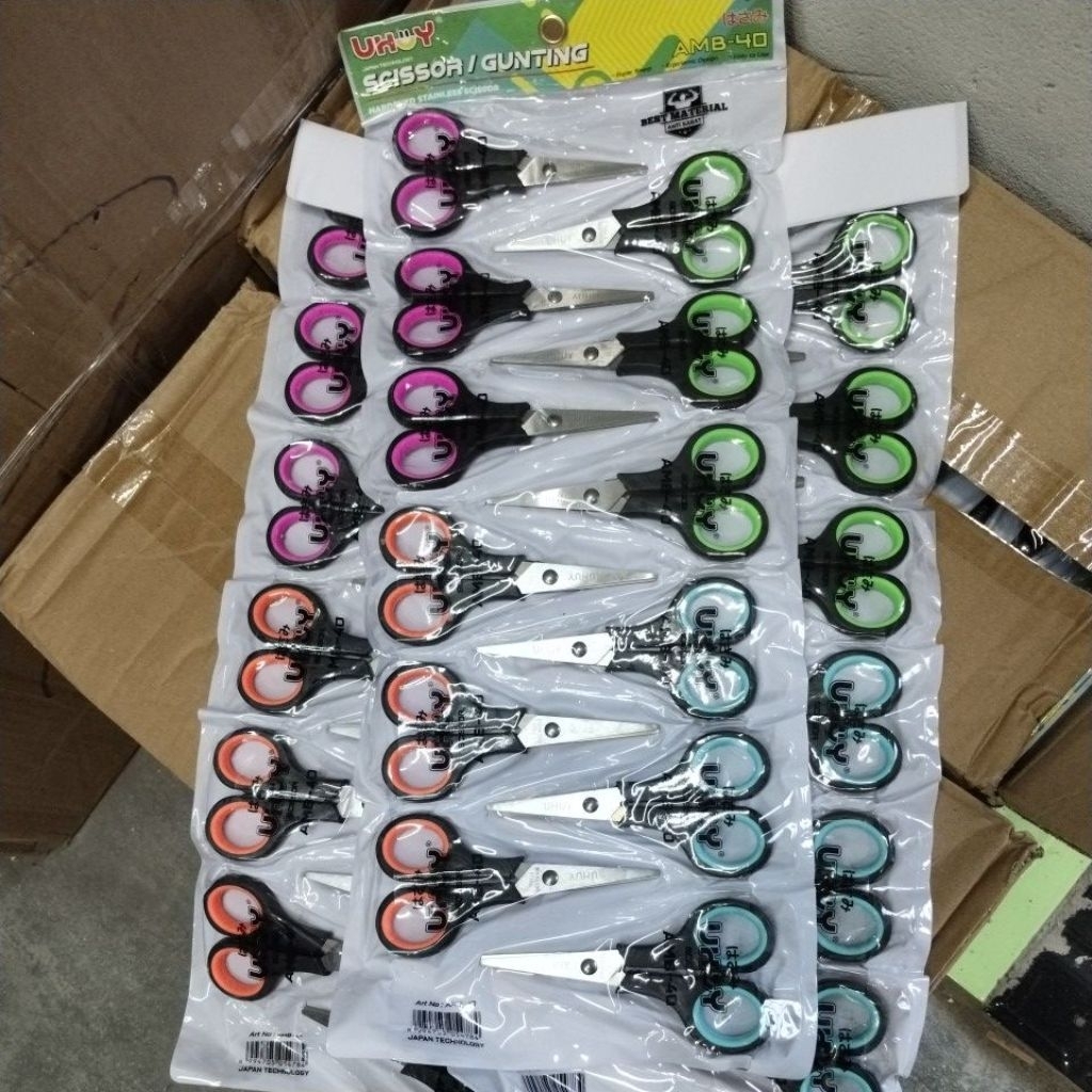 

1 Pcs Gunting 4,5 inch 12cm Gunting Stenlis Gunting Alat ATK Gunting Renceng