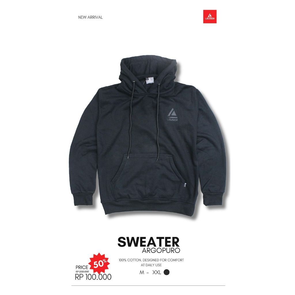 JAKET SWEATER/ JAKET SWEATER OUTDOOR ARGOPURO LEUSER