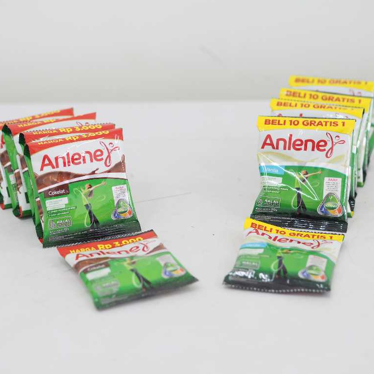 

Anlene Susu Bubuk Dewasa Sachet Isi 10 Sachet - Nutrisi Tinggi Kalsium Untuk Tulang, Sendi, Dan Otot