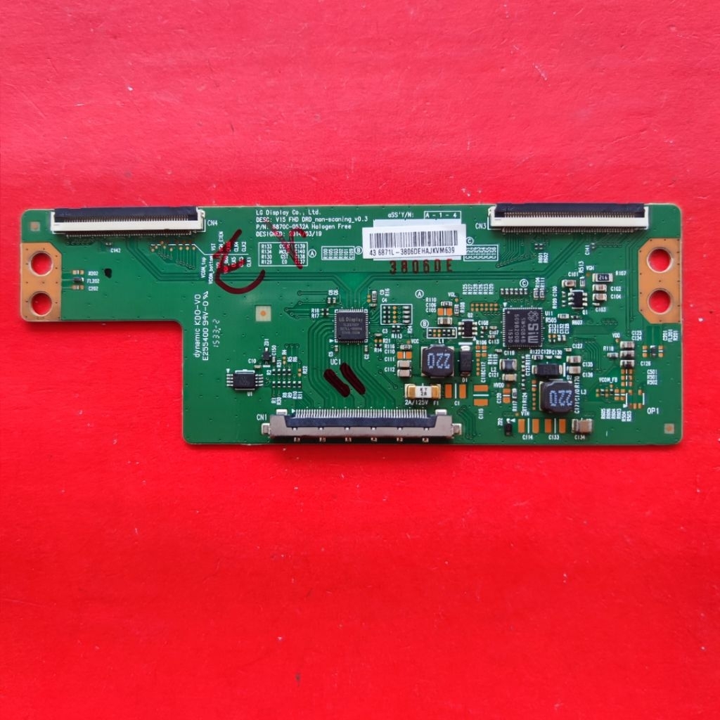 TCON TIKON TICON TV LG 43LF540T 43LF540T-TB