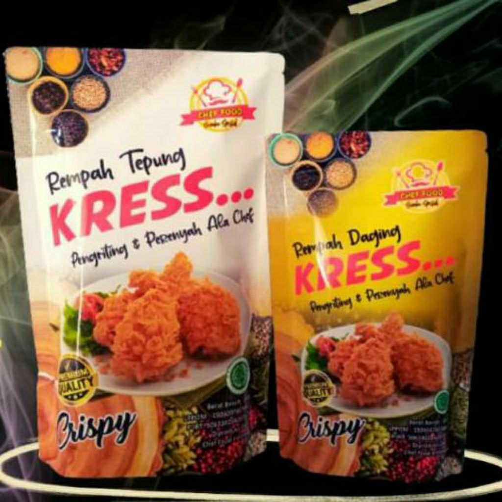 

PROMO TERMURAH ‼️ Paket Bumbu Rempah Kress Kemasan Ekonomis (Rempah Tepung 350 gr + Rempah Daging 150 gr)