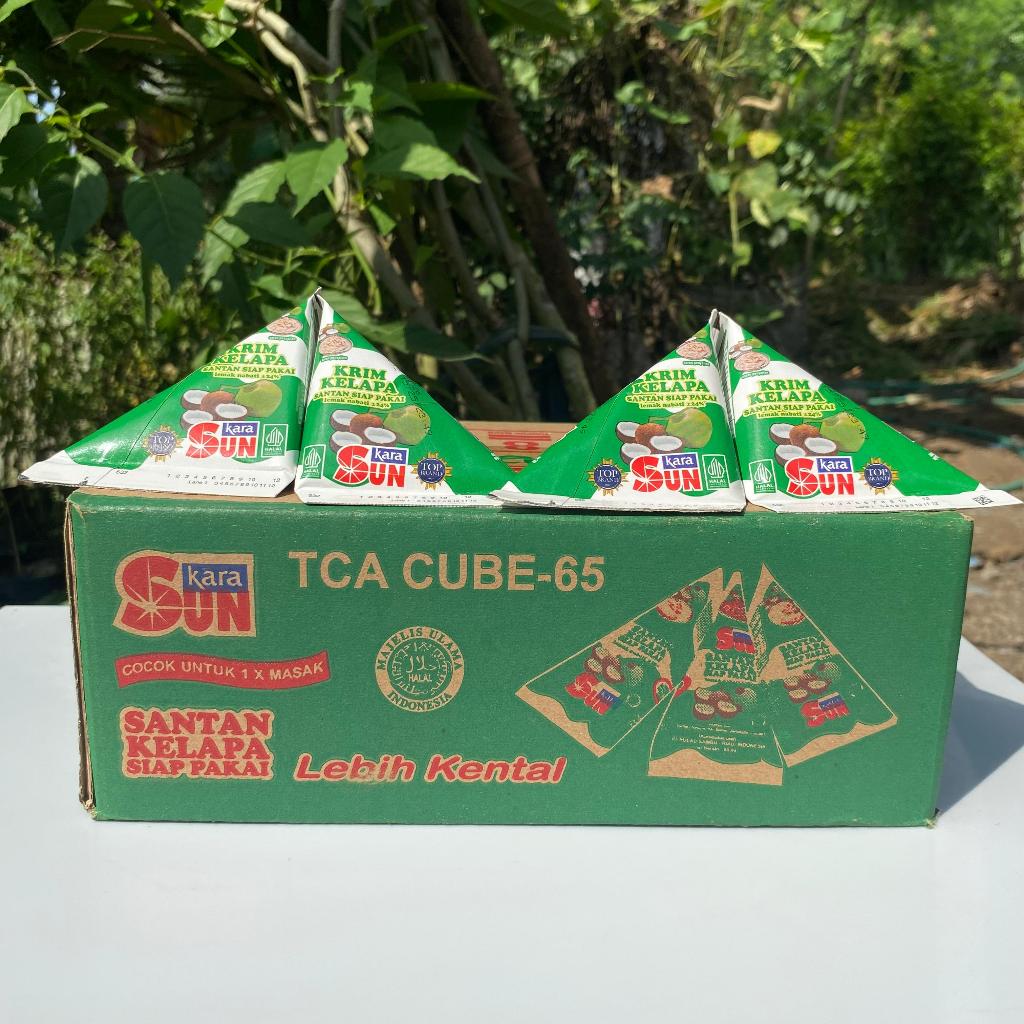 

Sun Kara Santan Kelapa Siap Pakai Kamasan 65ml Promo Exp 12 agustus 2026