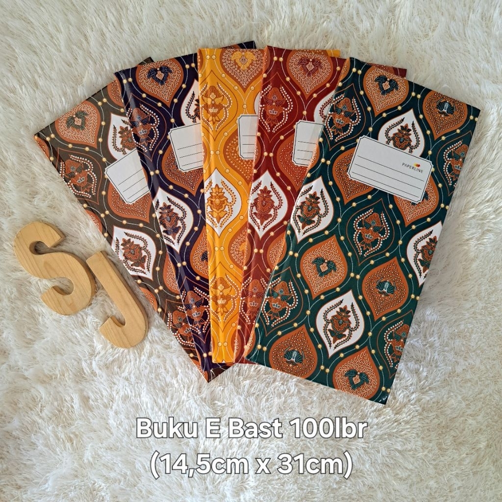 

Buku EBast 100lbr Paperline 14,5 cm x31cm×38Baris