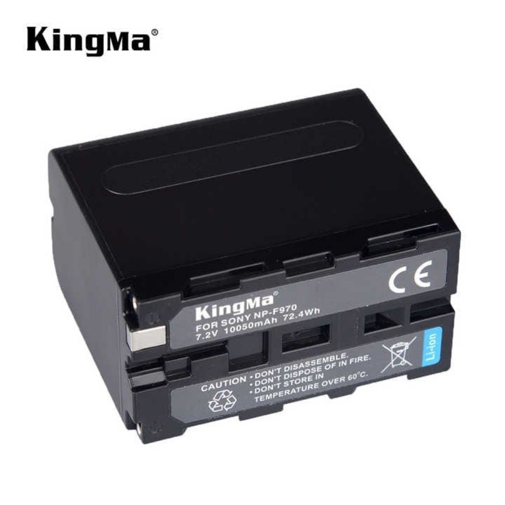 KingMa Baterai NP-F970 Sony Battery 6600mAh For FX7 PD177 F570 F770  F960 F970