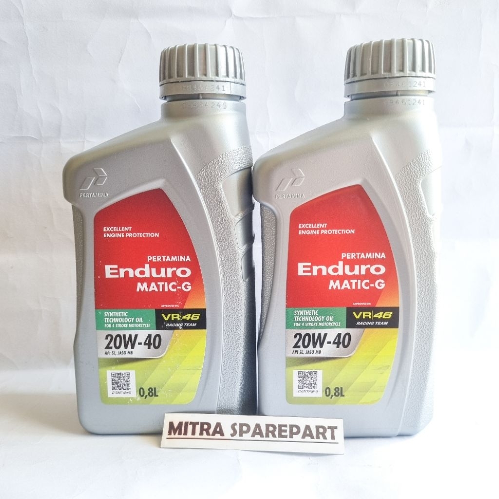 OLI ENDURO MATIC-G [20W-40]- SINTETIS- MOTOR MATIC [100% ORIGINAL ENDURO]