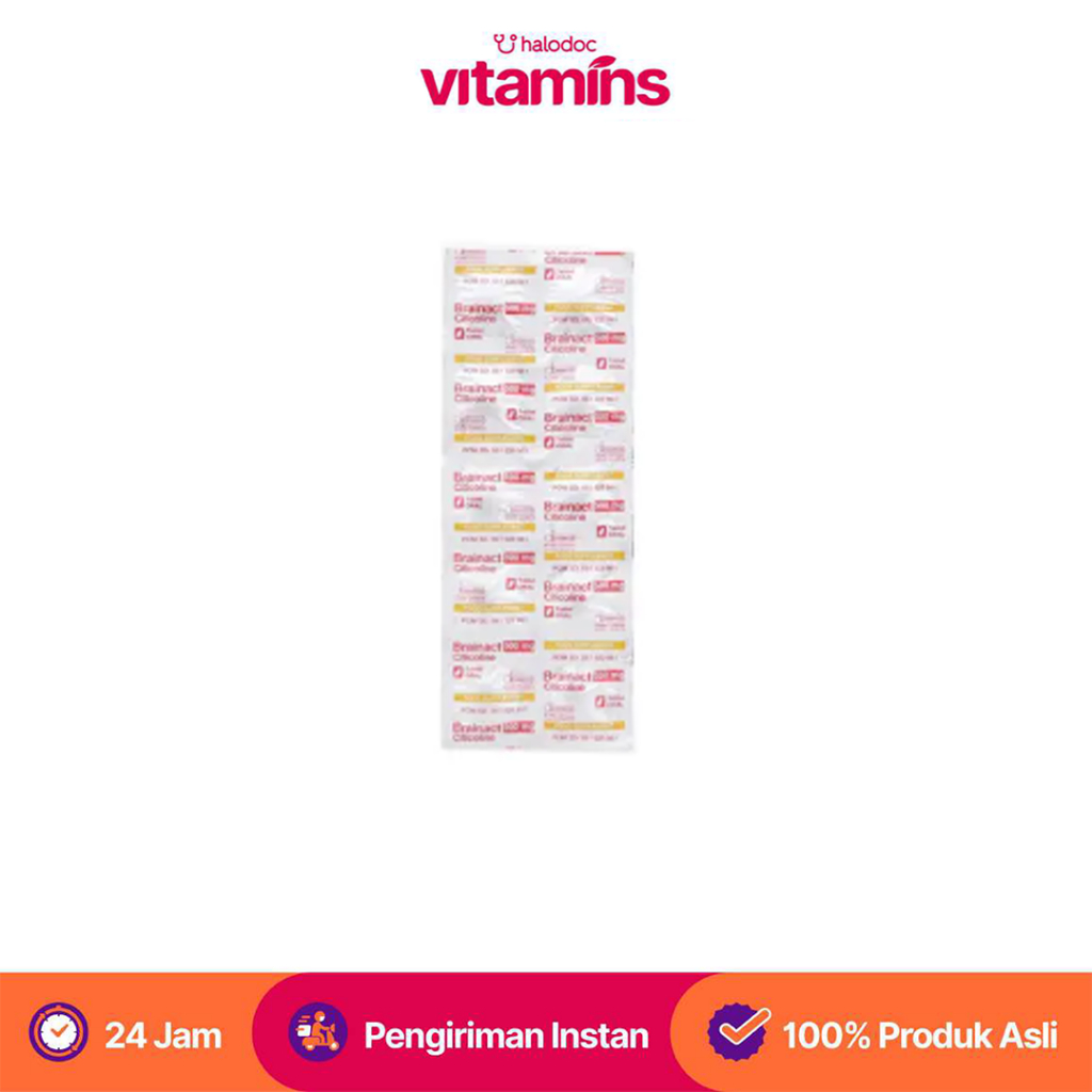 Brainact 500 mg 10 Tablet