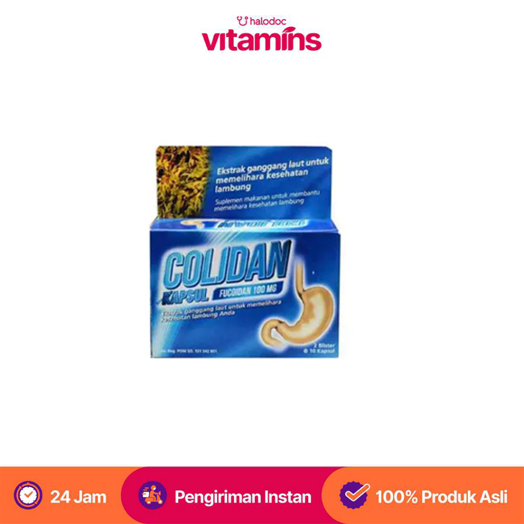 Colidan 100 mg 10 Kapsul