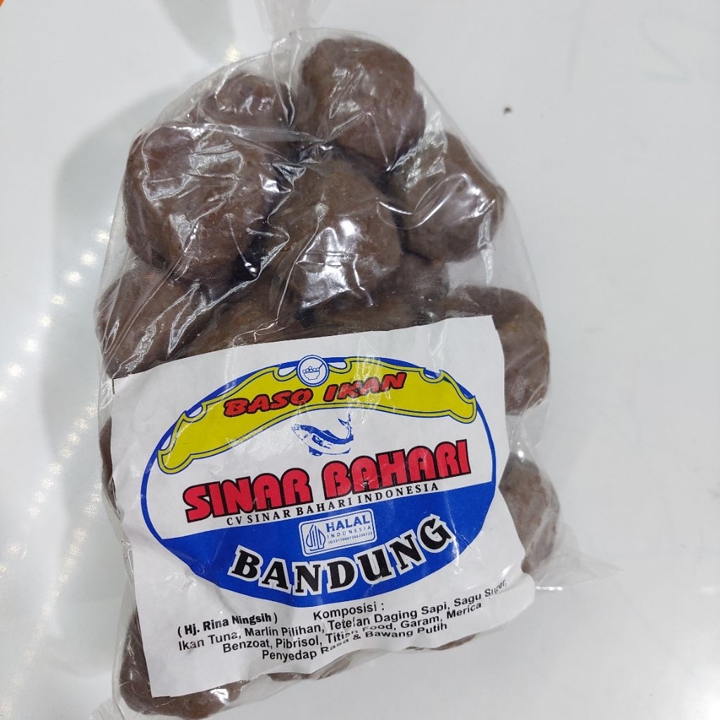 Baso ikan sinar bahari /baso ikan isi 25