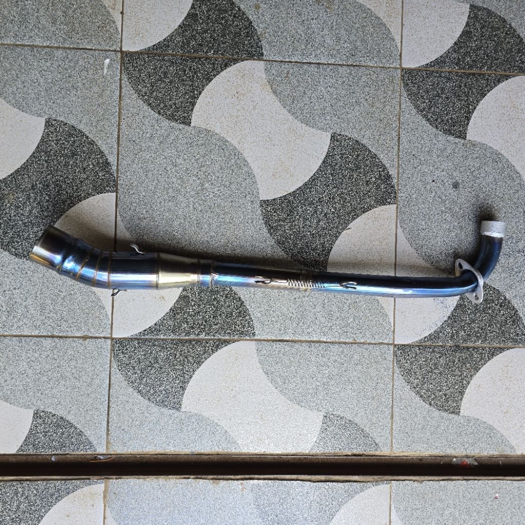 PROMO header pipa leher knalpot bluemoon JUPITER Z VEGA R