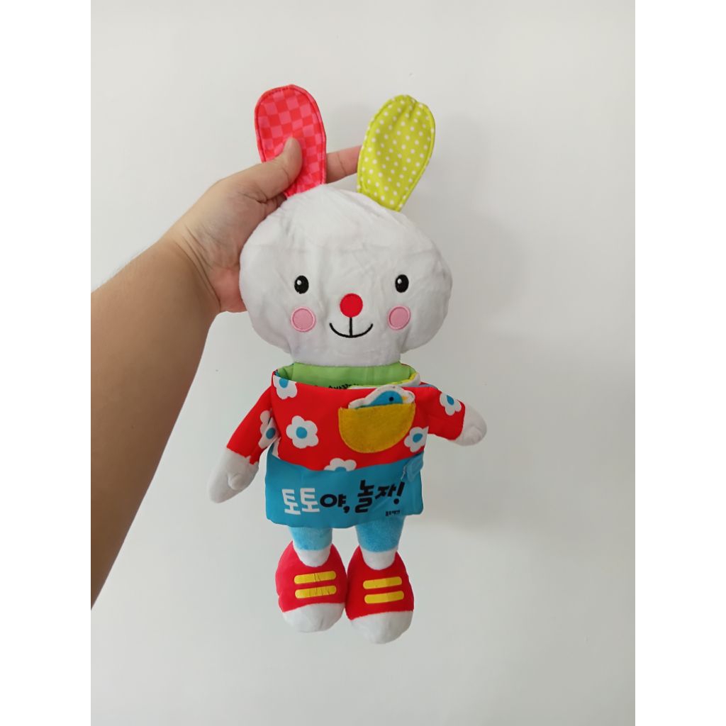softbook; softbook bayi; softbook korea; buku korea; cerita anak korea; mainan bayi; mainan preloved