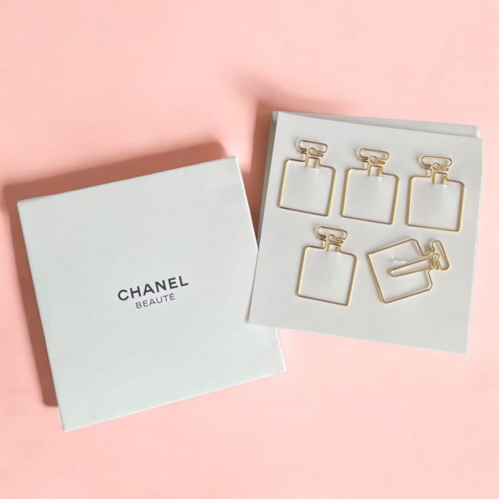 

Chanel Beaute Pembatas Buku Satu Set Isi 5pcs Original Gift Parfum