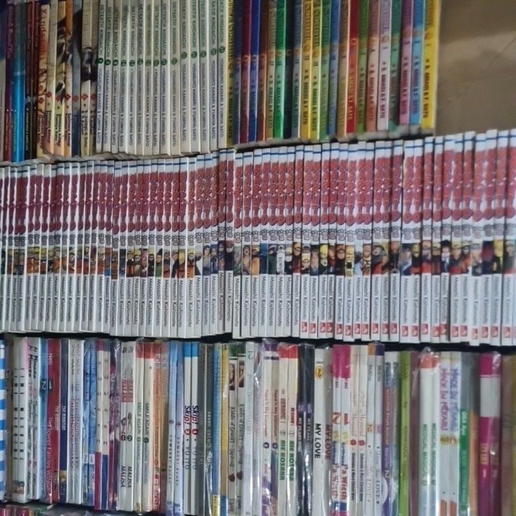 Komik Bekas - Naruto Set 1-72 Tamat