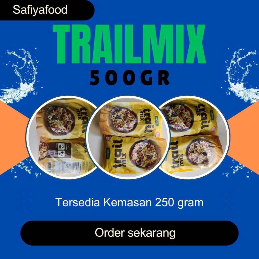 

Safiya Trail Mix Original 500 Gram Dried Fruit Seed Nut Roasted Premium