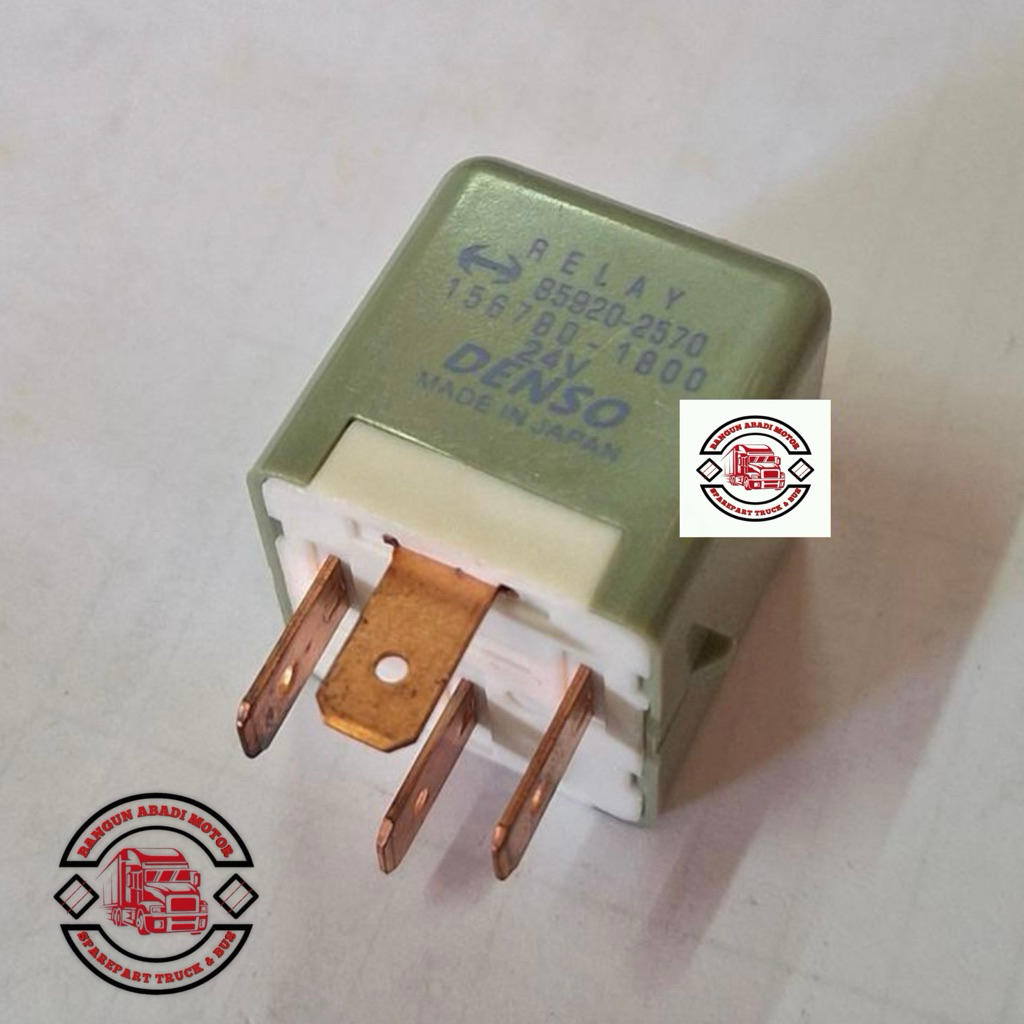 RELAY LAMPU HINO LOHAN 24V KAKI 4 85920-2570