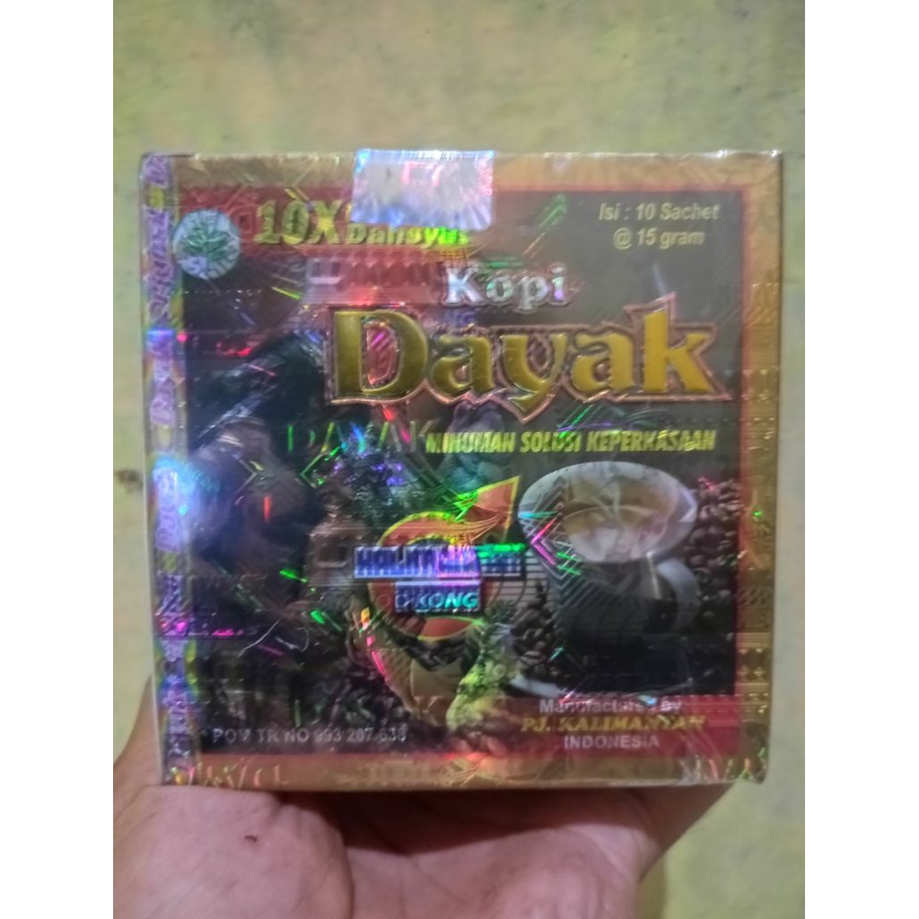 

KOPI DAYAK ORIGINAL terjamin orinya