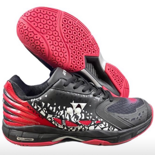 Sepatu Badminton Yonex Avatar Black Red