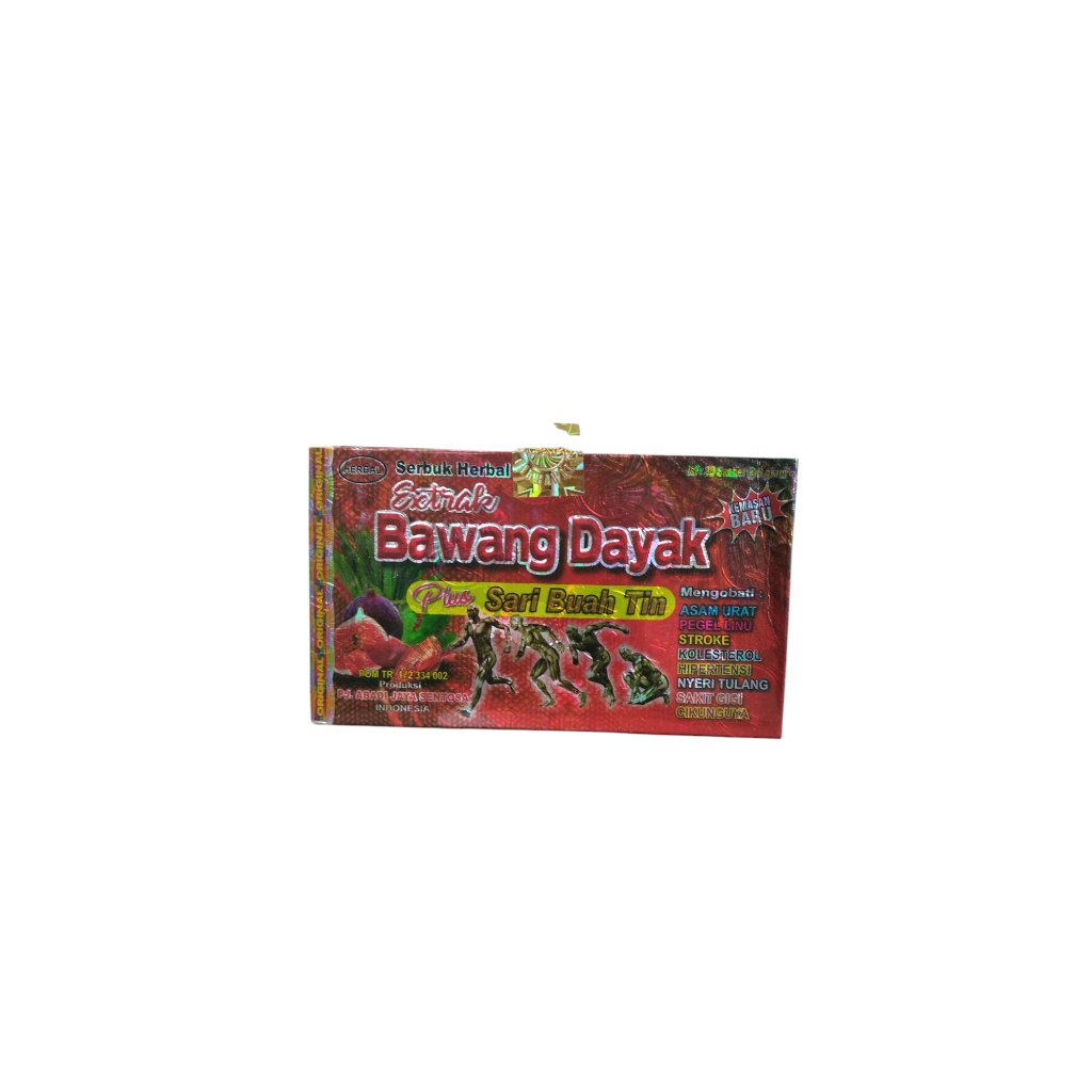 Serbuk Herbal Extrak Bawang Dayak Plus Sari Buah Tin