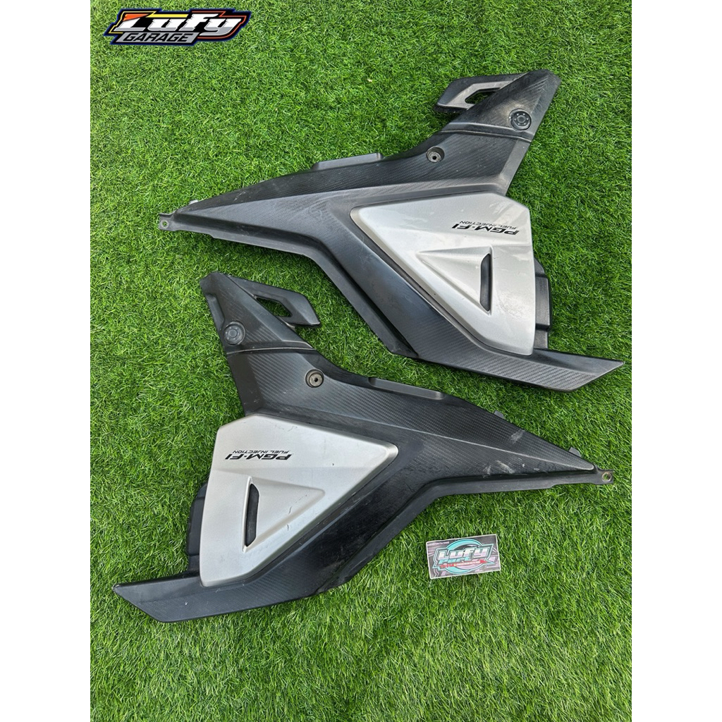 cover box aki accu megapro mono injeksi FI original copotan motor