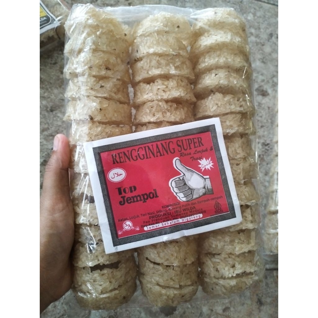 

rengginang lorjuk ukuran sedang