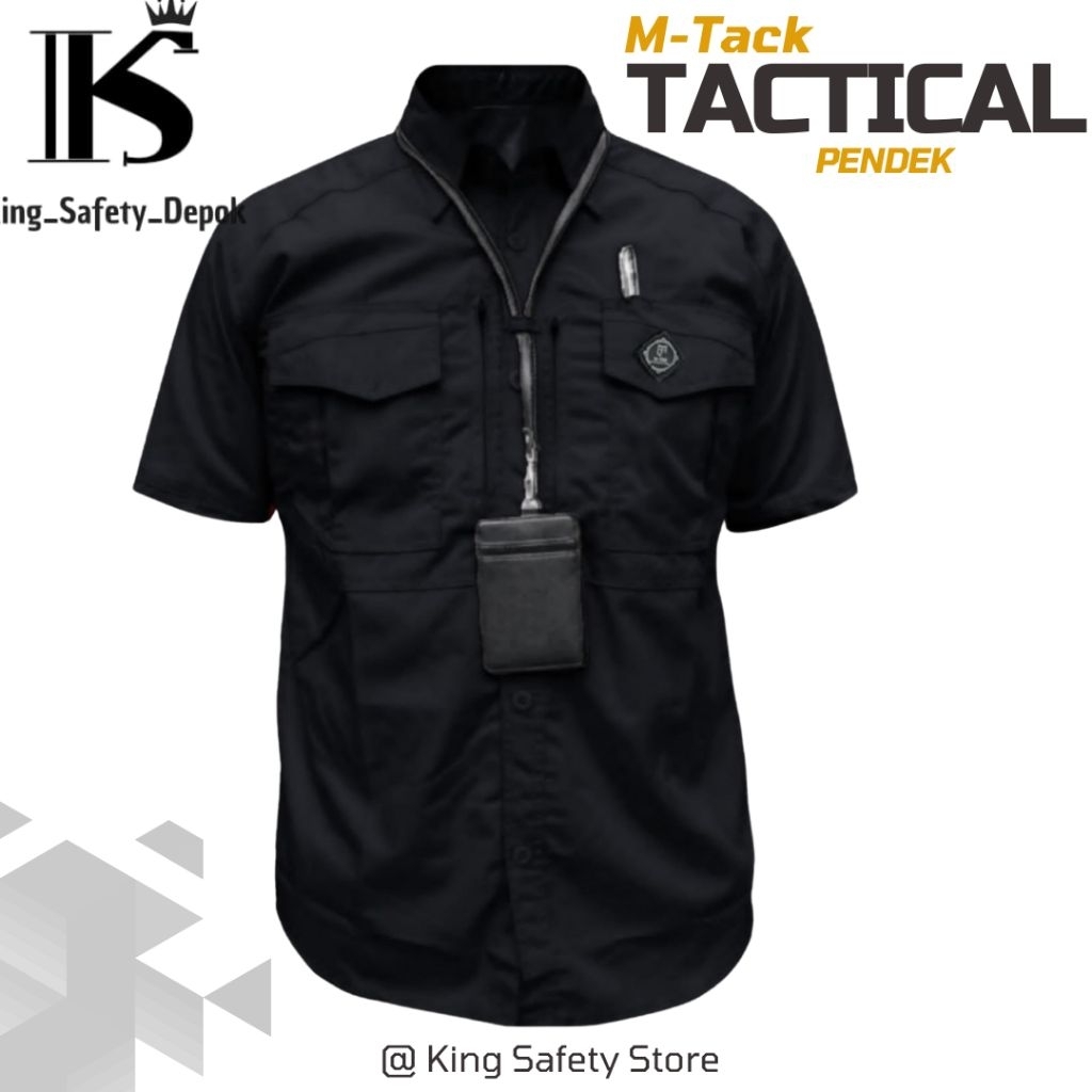 BAJU KEMEJA TACTICAL M-TAC LENGAN PENDEK / ATASAN TACTICAL LENGAN PENDEK