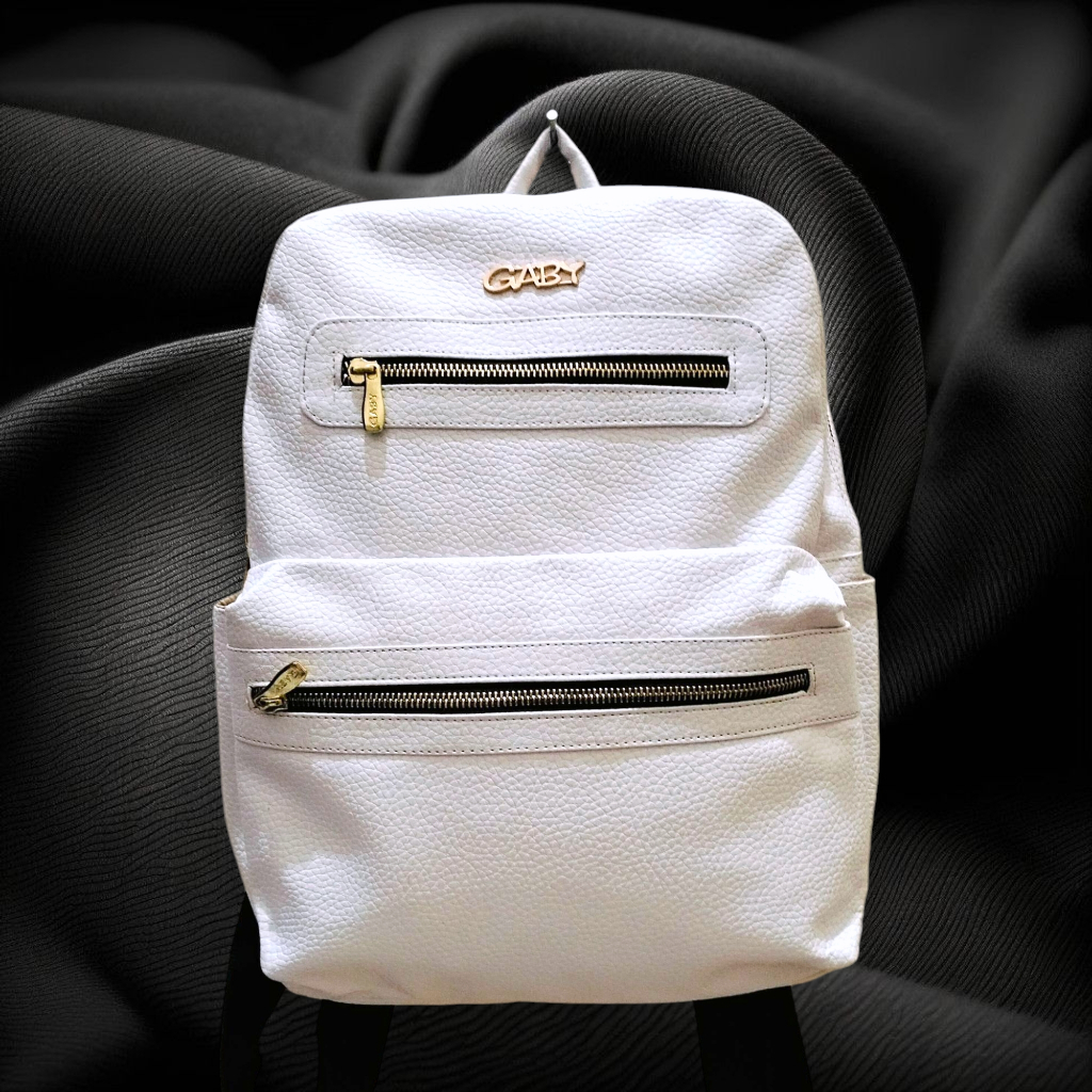 Tas Ransel Wanita Gaby Semi Kulit Waterproof